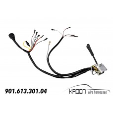 Wire harness with 6 pole connector for turn signal switch 911  912 1969 art.no:901.613.301.04