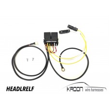 Headlight relay set for: Porsche 911/912 69-73 version art.no HEADLRELF