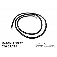 Battery cable for Porsche 356 PRE A / A  art.no 356.61.117