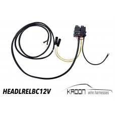 Headlight relay set for: Porsche 356 (12 volt version) art.no HEADLRELBC12V