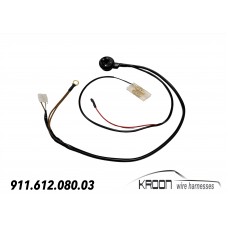 AC harness (relay socket and supply from fusebox) for Porsche 911 Carrera 3.2 - 930 Turbo art.no: 911.612.080.03