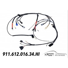 Engine harness for Porsche 911S 1976  (upgraded 25MM2 alternator wire for high output alternators) art.no 911.612.0126.34.HI