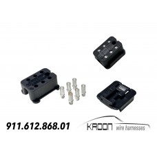 Connector set 6 pole female  art.no: 911.612.868.01