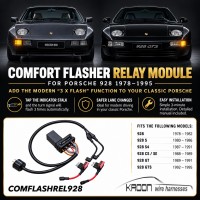 Comfort flasher relay for turn signals 928 1978-1995  art.no COMFLASHREL928