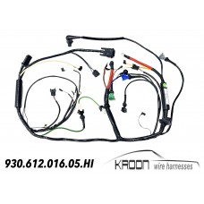 Engine harness for Porsche 930 1978-1981 art.no: 930.612.016.05.HI (upgraded 25mm2 alternator wire for high output alternators)