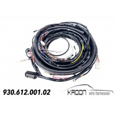 Wire harness for tunnel Porsche 930 Turbo LHD 1976 art.no: 930.612.001.02