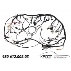 Wire harness Main (Trunk harness) Porsche 930 Turbo 1987 LHD art.no 930.612.002.03