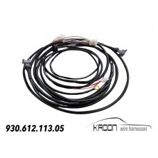 AC fan harness for Porsche 930 Turbo LHD  art.no: 930.612.113.05 AC fan harness for Porsche 930 Turbo LHD  art.no: 930.612.113.05