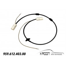 ABS - brake - tyre press harness left rear for Porsche 959 art.no: 959.612.403.00