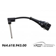 Temperature sensor AC system harness for Porsche 964-993 - art.no: 964.618.943.00 Temperature sensor AC system harness for Porsche 964-993 - art.no: 964.618.943.00