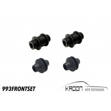 Rubber grommet set ABS Front harness 993 art.no: 993FRONTSET