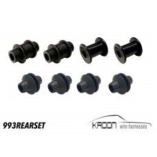 Rubber grommet set ABS Rear harness 993 art.no 993REARSET