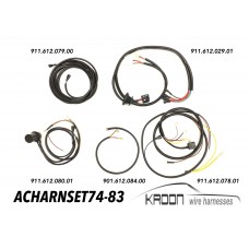 AC Air conditioning wiring set for Porsche 911 1974-1983 art.no ACHARN.SET.74-83