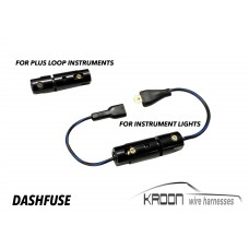 Inline fuse for instrument lights and plus loop 1965-1989 art.no DASHFUSE