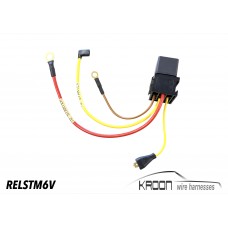 External starter motor relay  art.no RELSTM6V
