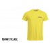 T shirt yellow art.no: TSHIRT.YL.REL