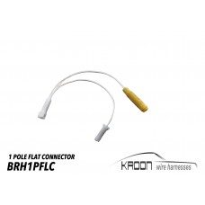 Breakout harness 1 pole flat connector 911-930 1970-1989  art.no: BRH1PFLC