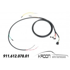 AC harness (control relay and supply from fusebox) for Porsche 911 SC / 930 art.no 911.612.078.01