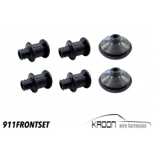 Rubber grommet set brakepad Front harness 911 art.no: 911FRONTSET