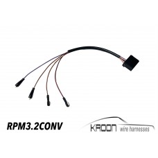 Conversion harness for 3.2 RPM gauge to earlier models. (<-83) Art.no: RPM3.2CONV