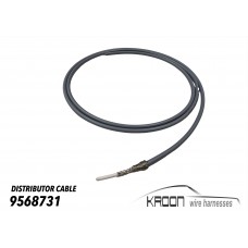 Cable grey single core shielded wire (for distribution signal etc) art.no 9568731