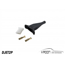 Connector set 2 POLE D-JETRONIC art.no: DJET2P