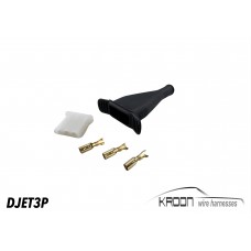 Connector set 3 POLE D-JETRONIC art.no: DJET3P