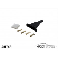 Connector set 4 POLE D-JETRONIC  art.no: DJET4P