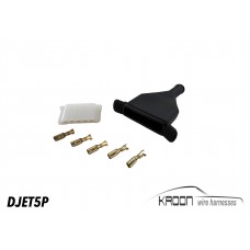Connector set 5 POLE D-JETRONIC art.no: DJET5P
