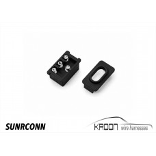 Connector 4 pole for sunroof switch art.no: SUNRCONN Connector 4 pole for sunroof switch art.no: SUNRCONN