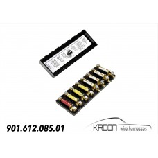 Fusebox (lower) Porsche 911 1969 (8 pole replica) art.no: 901.612.085.01 Fusebox (lower) Porsche 911 1969 (8 pole replica) art.no: 901.612.085.01