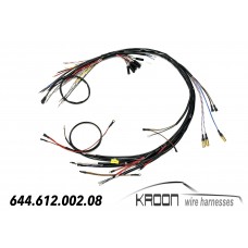 Wire harness (12VOLT) dashboard for Porsche 356 C / M Carrera 2000 art.no: 644.612.002.08