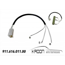 Wiring for resistor additional fan motor art.no: 911.616.011.00