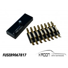 Fusebox with tab connection Hella for Porsche 906, 907, 908, 917  art.no FUSEB.906/7/8/17