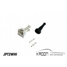 Connector set Bosch Junior Power timer JPT white 2 pole art.no JPT2WHI