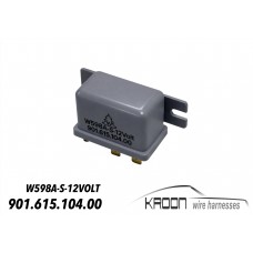 Relay 12V SWB W598A (Grey)  art.no: 901.615.104.00