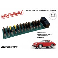 Blade-ATO fusepanel SWB 911-912 1964-1968  art.no: ATOSWB12P