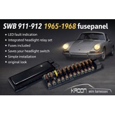 Blade-ATO fusepanel SWB 911-912 1964-1968 art.no: ATOSWB12P Blade-ATO fusepanel SWB 911-912 1964-1968 art.no: ATOSWB12P