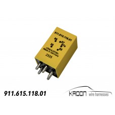 Relay for air flow sensor boost pressure 930 1986-1989 art.no 911.615.118.01 Relay for air flow sensor boost pressure 930 1986-1989 art.no 911.615.118.01