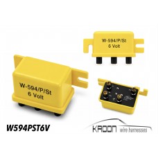 Relay 6V 356 W594/P/ST  (Yellow)  art.no: W594PST6