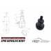 Rubber boot for Sportomatic Airvalve  art.no KRO50