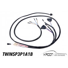 Twinspark harness for 2 x 3 pole CDI box art.no TWINSP3P1A1B