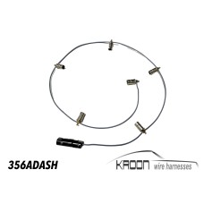 Dash lighting harness Porsche 356A art.no:356ADASH