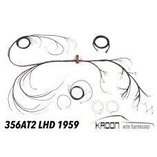 Complete wire harness set for Porsche 356AT2 LHD 1959