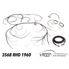 Complete wire harness set for 356B 1960 RHD art.no 356B.RHD.60.SET