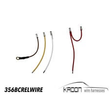 Relay wires for: Porsche 356 B/C art.no 356B/C.RELWIRE