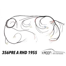 Complete wire harness set for Porsche 356 PRE A 1955 RHD art.no 356PRE.A.RHD.55.SET
