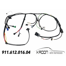Engine harness for Porsche 911SC 82-83 art.no: 911.612.016.04.HI (upgraded 25MM2 alternator wire  for high output alternators)  art.no 911.612.016.0.HI