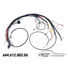 Wire harness dashboard for: 356BT6 /Coupe/Reutter Cabrio Hardtop art.no: 644.612.002.06