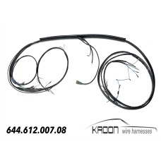 Wire harness rear end Porsche 356 Carrera 2000 -63 / 64- art.no: 644.612.007.08